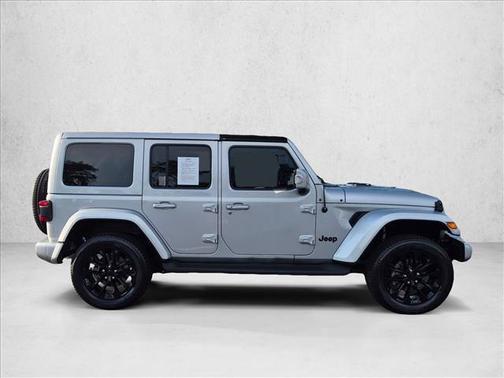 Silver Zynith Clearcoat 2023 Jeep Wrangler 4-Door High Altitude 4x4