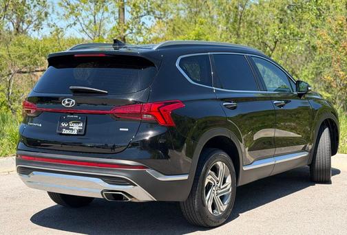 Twilight Black 2021 Hyundai SANTA FE SEL 2.4