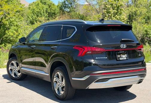 Twilight Black 2021 Hyundai SANTA FE SEL 2.4