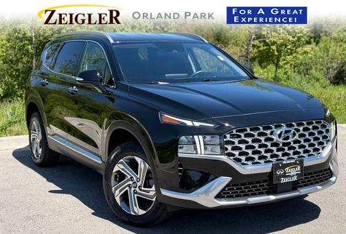 Twilight Black 2021 Hyundai SANTA FE SEL 2.4
