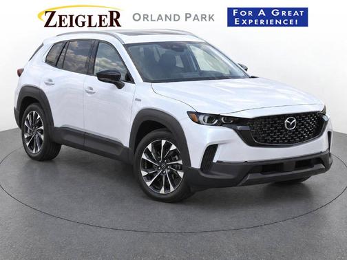 Wind Chill Pearl 2025 Mazda CX-50 Hybrid Premium Plus Package