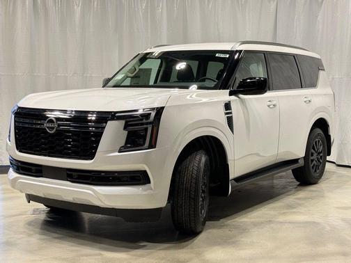 Aspen White Tricoat 2026 Nissan Armada SV