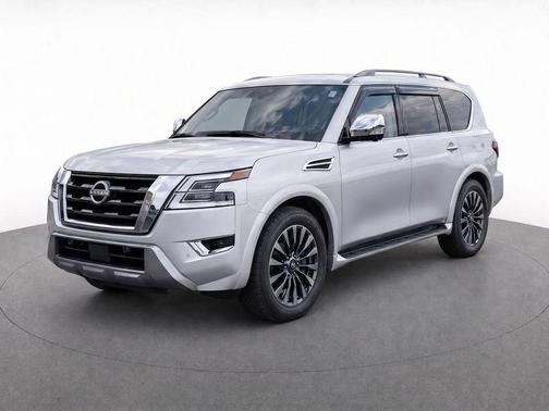 Brilliant Silver Metallic 2023 Nissan Armada Platinum