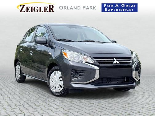 Graphite Gray Metallic w/Black Roof 2024 Mitsubishi Mirage ES