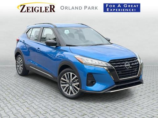 Electric Blue Metallic 2024 Nissan Kicks SR