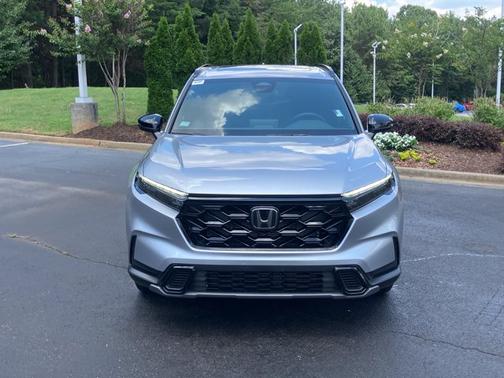 Solar Silver Metallic 2026 Honda CR-V Hybrid Sport