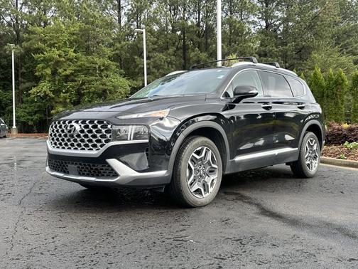Twilight Black 2022 Hyundai SANTA FE HEV Limited