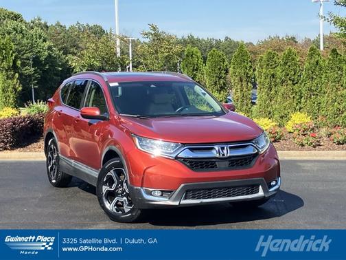 Molten Lava Pearl 2018 Honda CR-V Touring