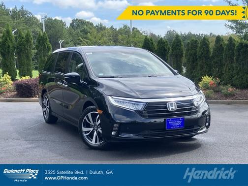 Crystal Black Pearl 2023 Honda Odyssey Touring