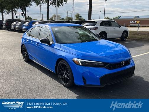 Boost Blue Pearl 2026 Honda Civic Sport