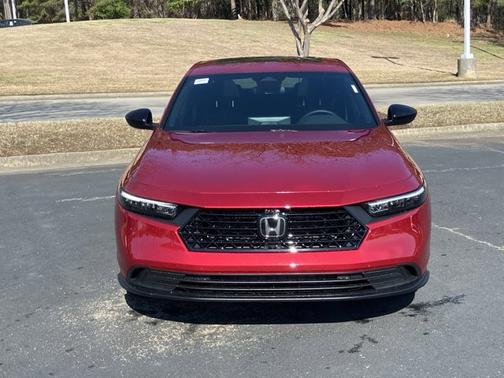 Radiant Red Metallic 2026 Honda Accord Hybrid Sport