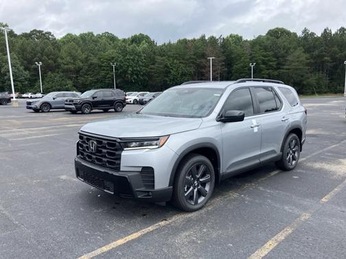 Solar Silver Metallic 2026 Honda Pilot Sport