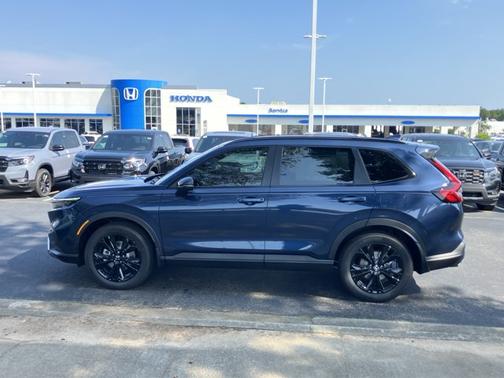 Canyon River Blue Metallic 2027 Honda CR-V Hybrid Sport Touring