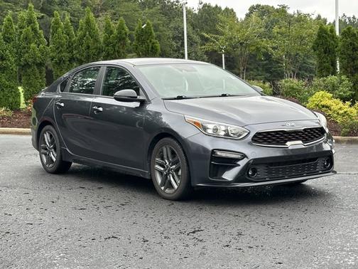 Gravity Gray 2021 Kia Forte GT-Line