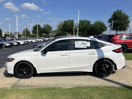 Platinum White Pearl 2026 Honda Civic Sport
