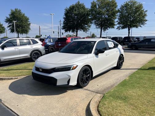 Platinum White Pearl 2026 Honda Civic Sport