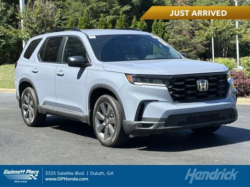 Sonic Gray Pearl 2025 Honda Pilot Sport