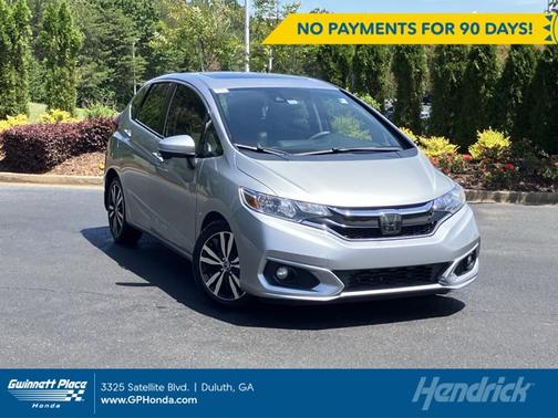 Lunar Silver Metallic 2019 Honda Fit EX