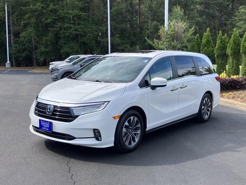 Platinum White Pearl 2024 Honda Odyssey EX-L