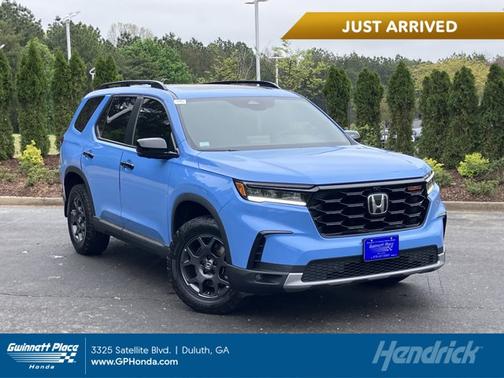 Diffused Sky Blue Pearl 2023 Honda Pilot TrailSport