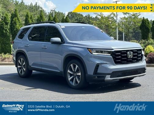 Sonic Gray Pearl 2024 Honda Pilot Elite