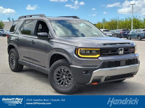 Modern Steel Metallic 2026 Honda Passport TrailSport