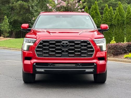 Supersonic Red 2024 Toyota Sequoia Platinum