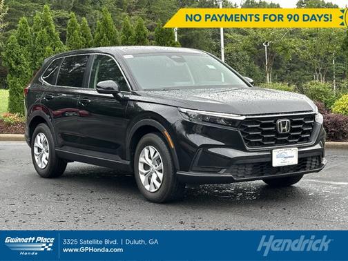 Crystal Black Pearl 2025 Honda CR-V LX