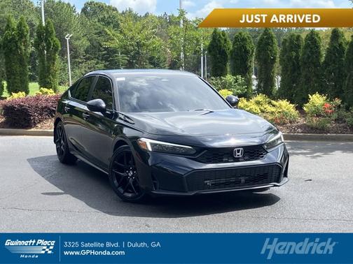 Crystal Black Pearl 2025 Honda Civic Sport