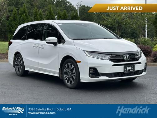 Platinum White Pearl 2025 Honda Odyssey Elite