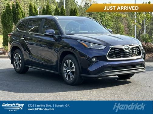 Blueprint 2025 Toyota Highlander XLE