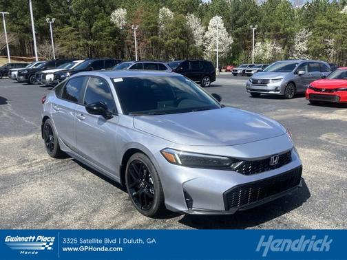 Solar Silver Metallic 2026 Honda Civic Sport