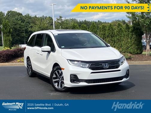 Platinum White Pearl 2025 Honda Odyssey EX-L