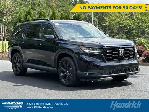 Crystal Black Pearl 2025 Honda Pilot Black Edition