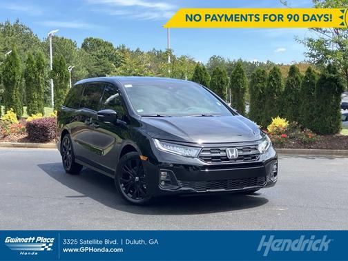 Crystal Black Pearl 2026 Honda Odyssey Sport-L