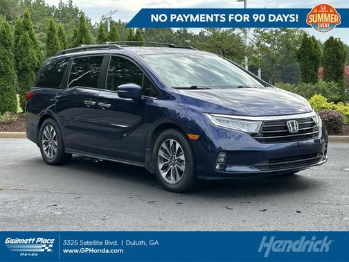 Obsidian Blue Pearl 2023 Honda Odyssey EX-L
