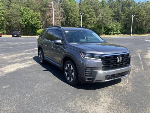 Modern Steel Metallic 2026 Honda Pilot Elite
