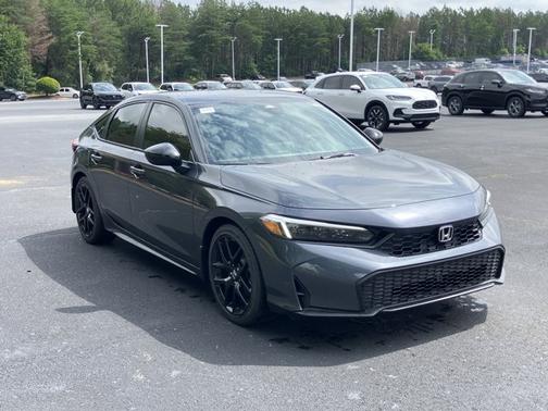 Meteorite Gray Metallic 2026 Honda Civic Sport