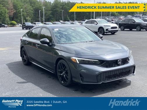 Meteorite Gray Metallic 2026 Honda Civic Sport