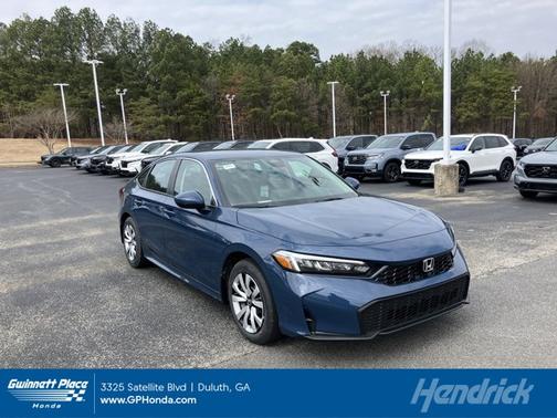 Blue Lagoon Pearl 2026 Honda Civic LX