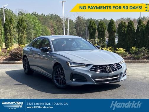 Urban Gray Pearl 2025 Acura TLX w/A-Spec Package