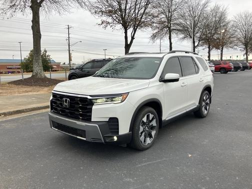 Platinum White Pearl 2026 Honda Pilot Elite