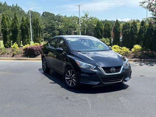 Super Black 2021 Nissan Versa SV
