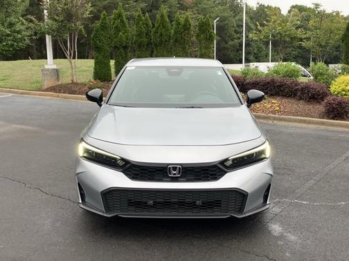 Solar Silver Metallic 2025 Honda Civic Sport