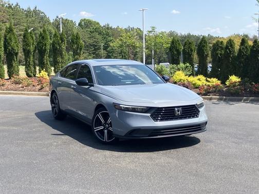 Urban Gray Pearl 2025 Honda Accord Hybrid Sport
