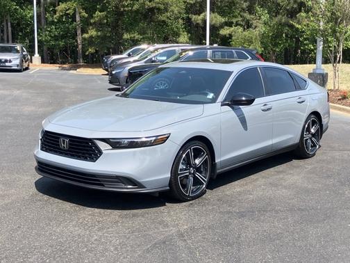 Urban Gray Pearl 2025 Honda Accord Hybrid Sport