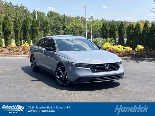 Urban Gray Pearl 2025 Honda Accord Hybrid Sport
