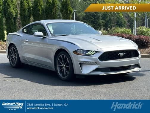 Ingot Silver Metallic 2019 Ford Mustang EcoBoost