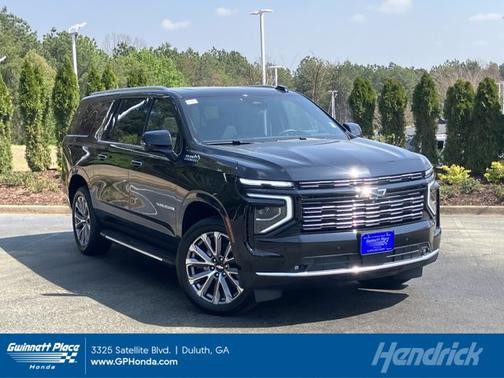 Black 2025 Chevrolet Suburban High Country