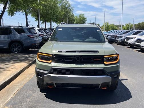Ash Green Metallic 2026 Honda Passport TrailSport Blackout